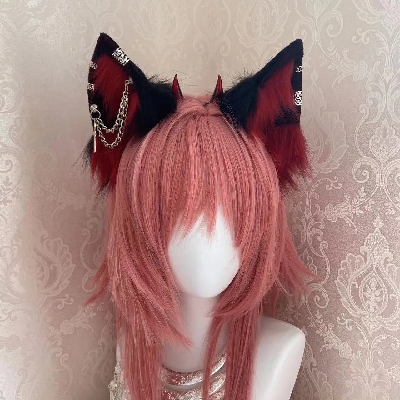Kitsune Ears With Chains