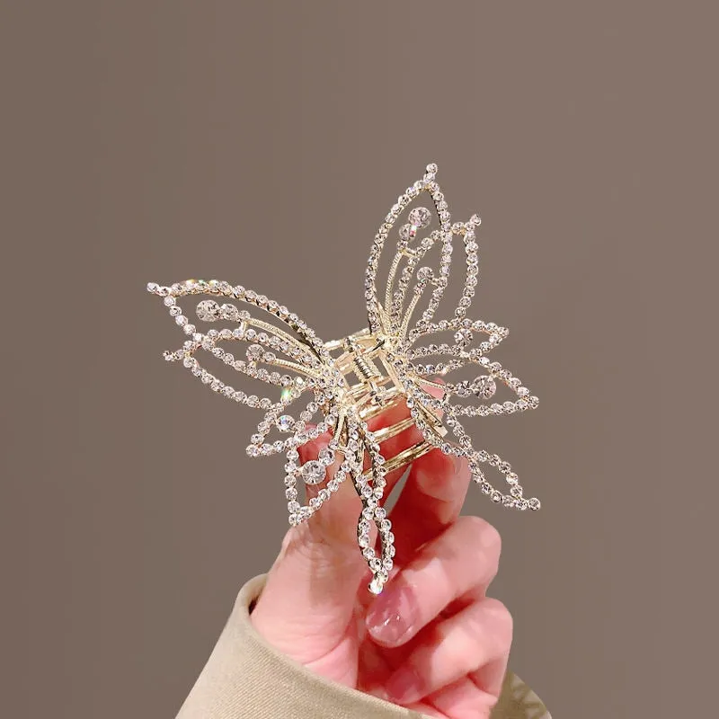 Korea Pearl Rhinestone Hair Clip