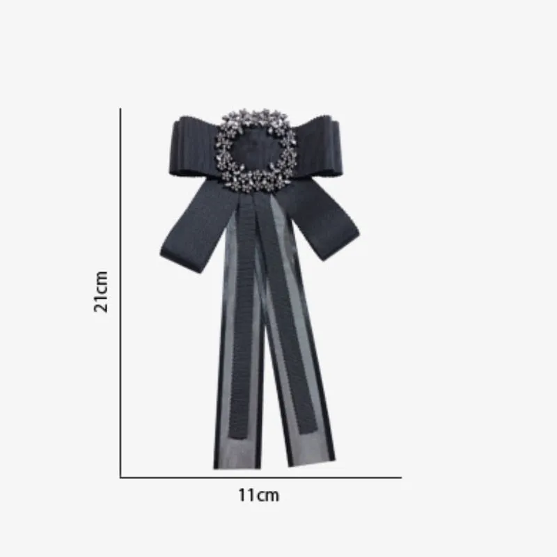 Korean Fashion Bow Tie Brooches Pins