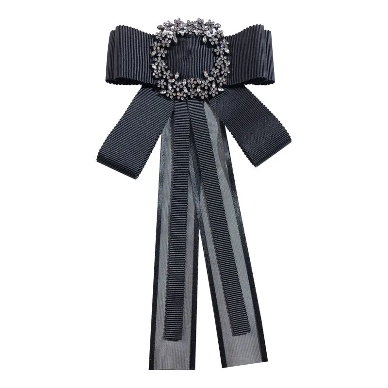 Korean Fashion Bow Tie Brooches Pins