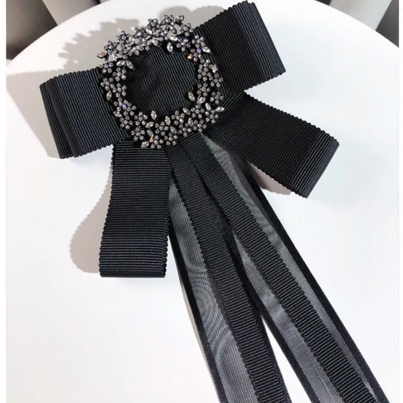 Korean Fashion Bow Tie Brooches Pins