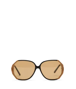 KRIS Black Hexagon Sunglasses
