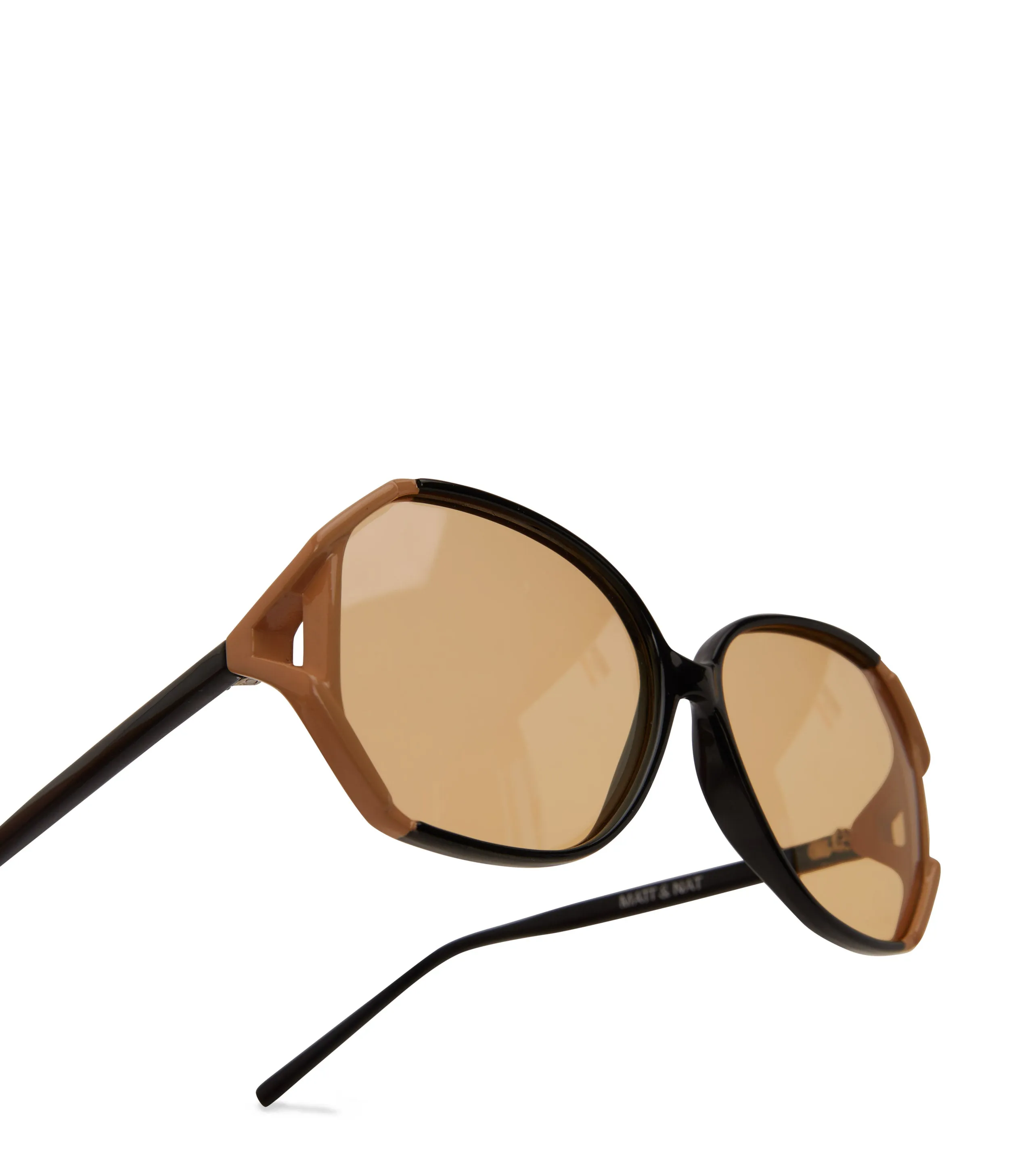 KRIS Black Hexagon Sunglasses
