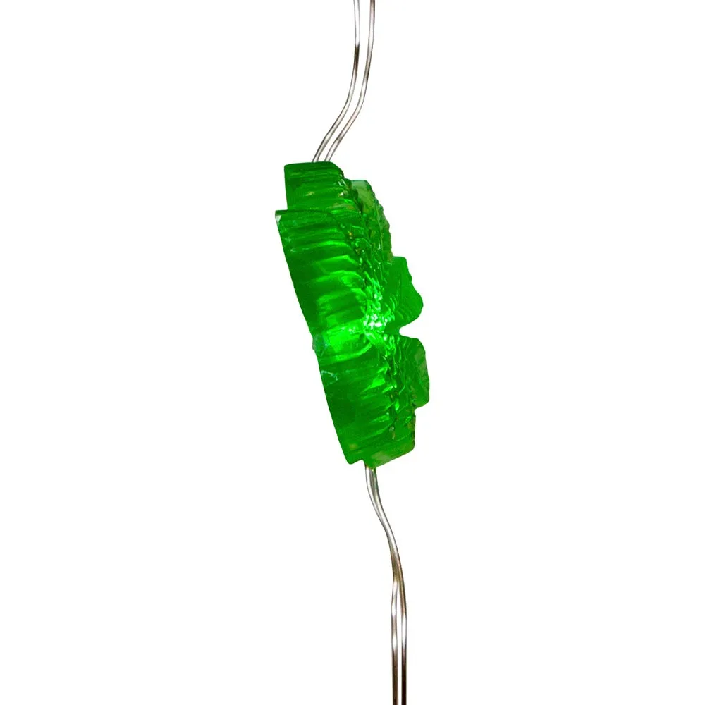 Kurt Adler 84-Light 7-Drop Battery-Operated Cannabis Cartoon Light Set