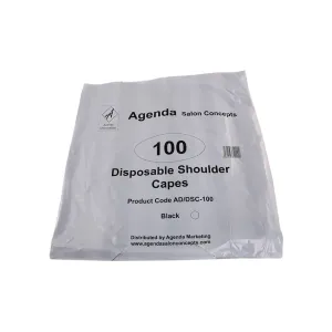 Laceys Accessories Disposable Shoulder Capes Black