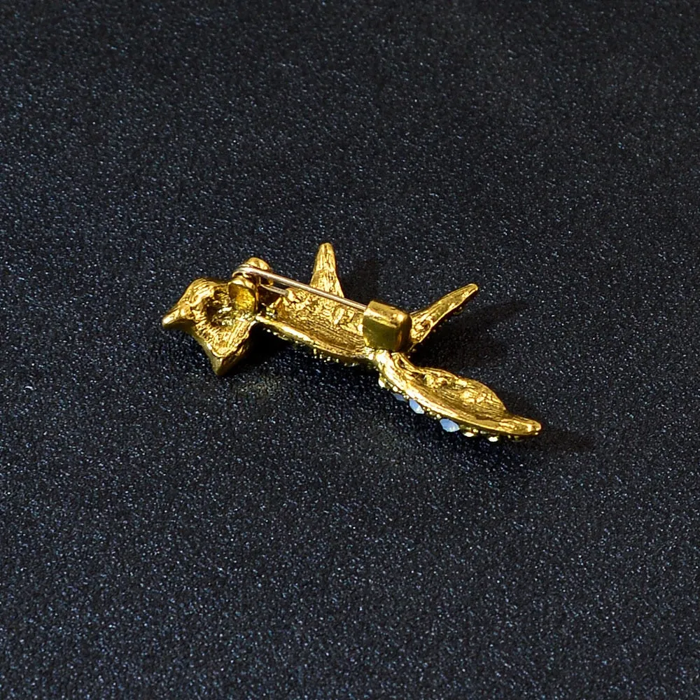 Ladies Brooches Women Cute Fashion Fox Corsage Sweater Coat Accessories Brooch