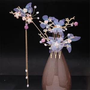 Ladies Vintage Tassel Hairpin Handmade Hairpin Accessories 11