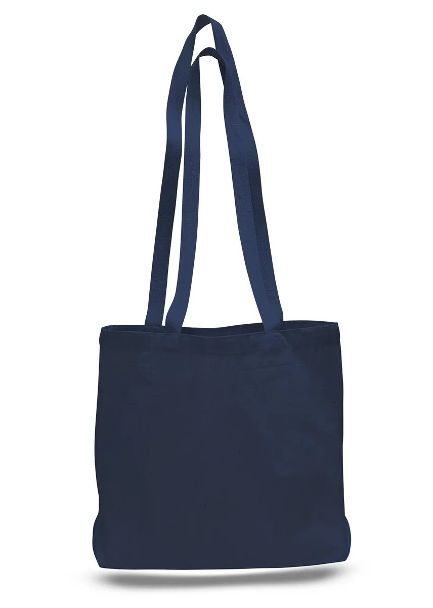 Large Canvas Value Messenger Tote Bags - MB220 (CLOSEOUT)