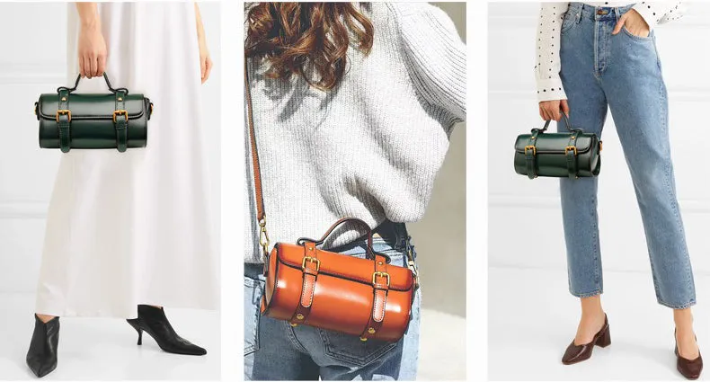 Leather Handbag Crossbody Bag