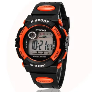 LED Watch Super dive 30 M waterproof outside sport cartoon watches boys girl's Children's digital Watches