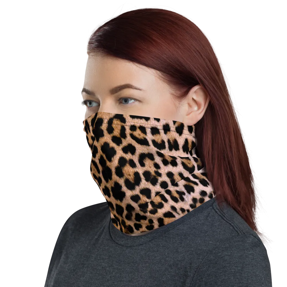 Leopard Print Neck Gaiter