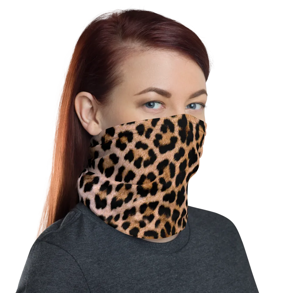 Leopard Print Neck Gaiter