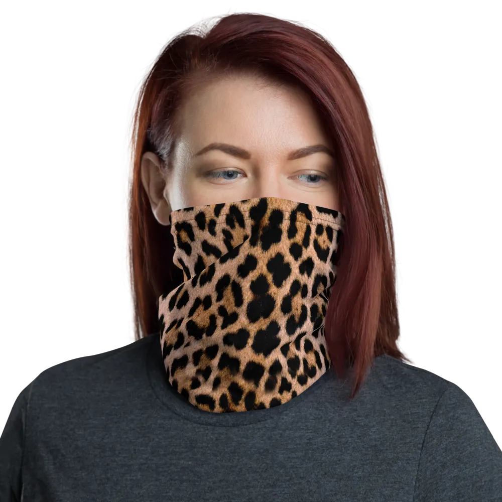 Leopard Print Neck Gaiter