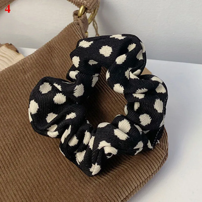 Leopard Zebra Pattern Hair Tie Scrunchies