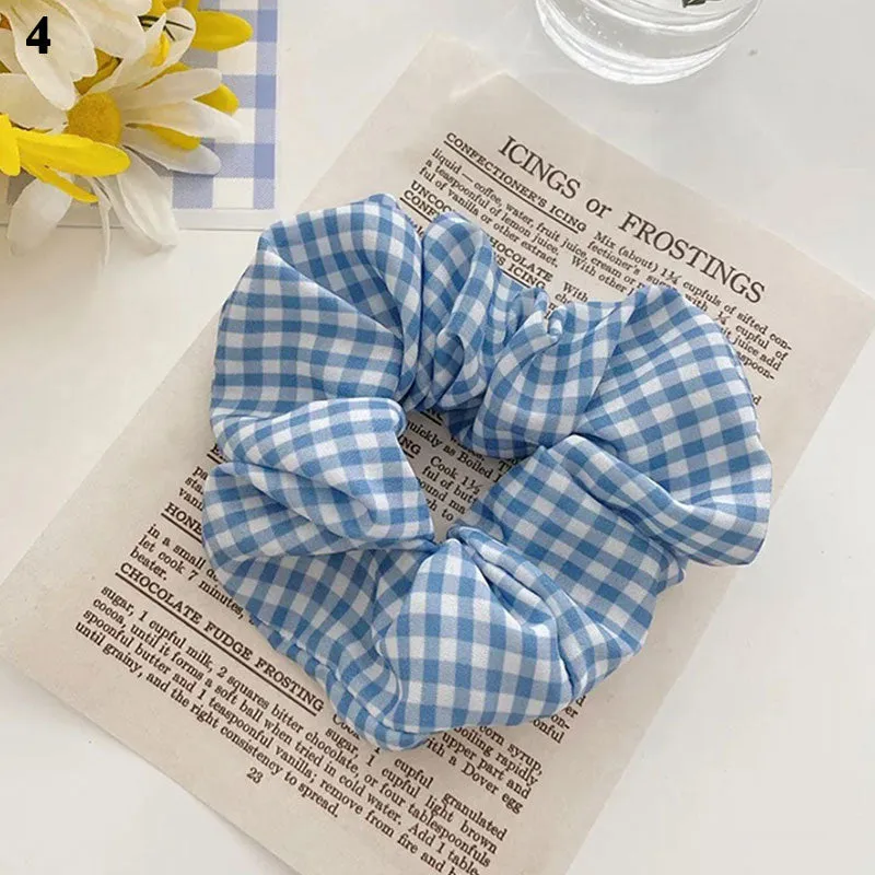 Leopard Zebra Pattern Hair Tie Scrunchies