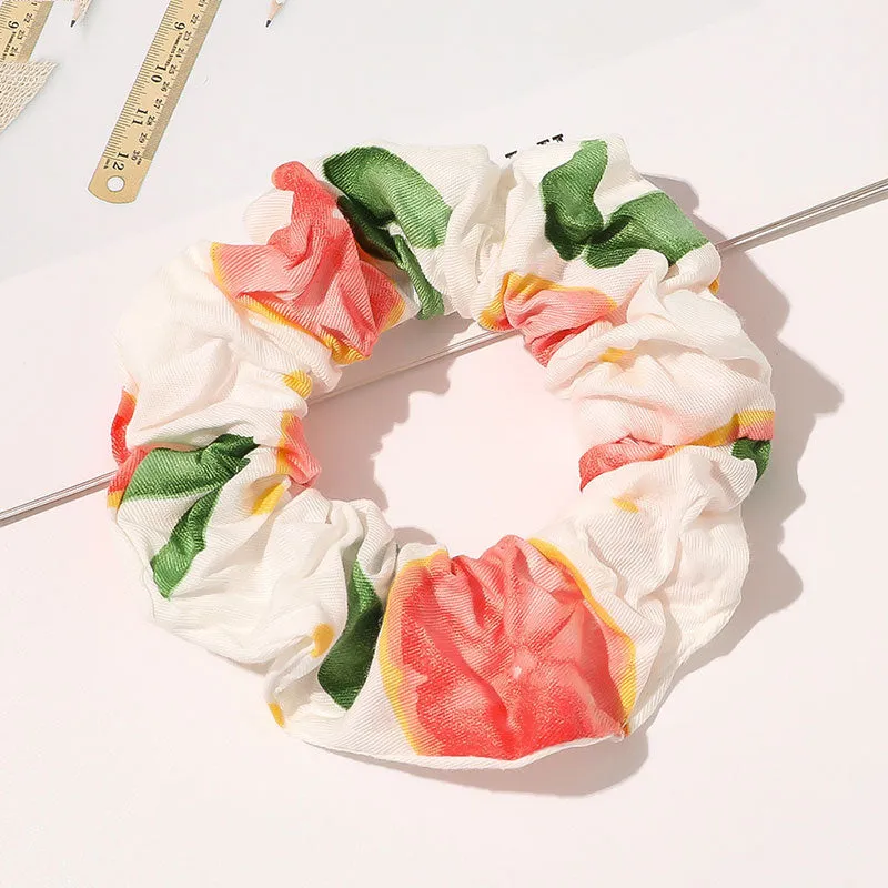 Leopard Zebra Pattern Hair Tie Scrunchies