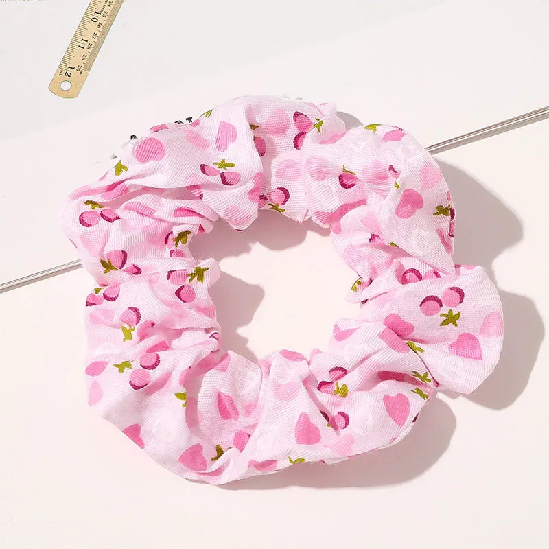 Leopard Zebra Pattern Hair Tie Scrunchies