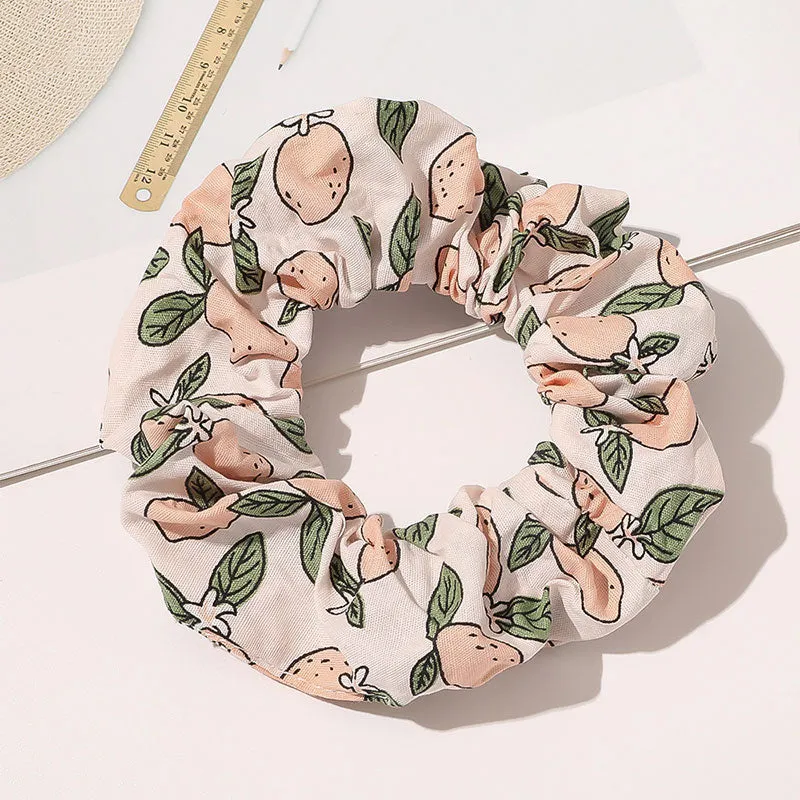Leopard Zebra Pattern Hair Tie Scrunchies