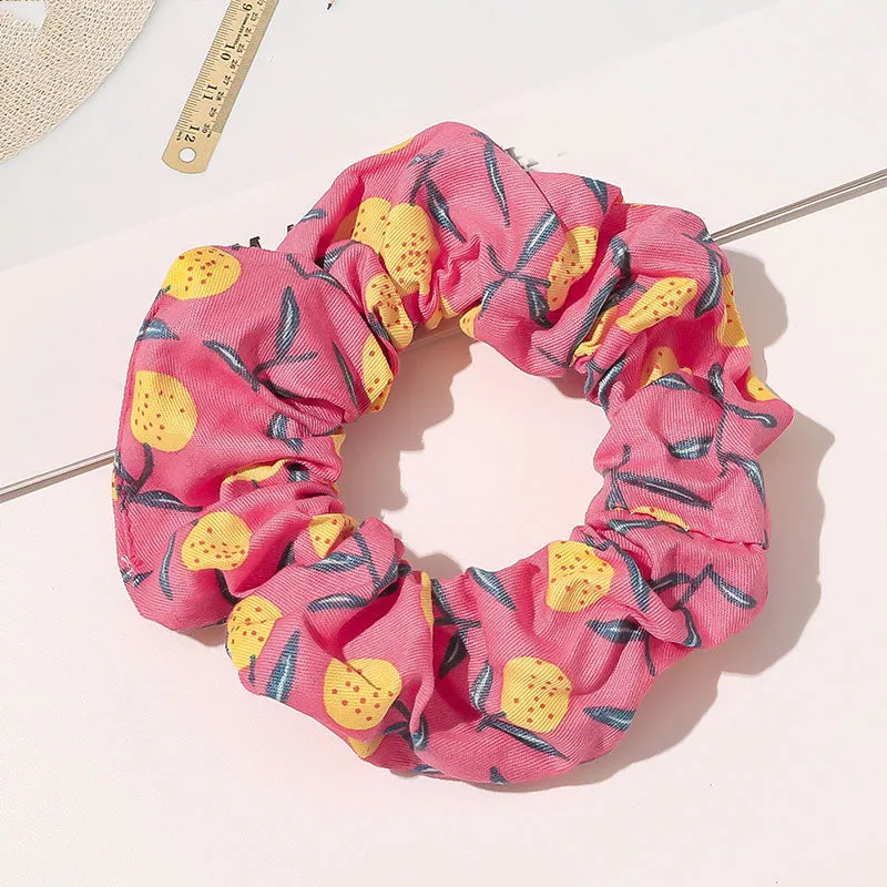Leopard Zebra Pattern Hair Tie Scrunchies