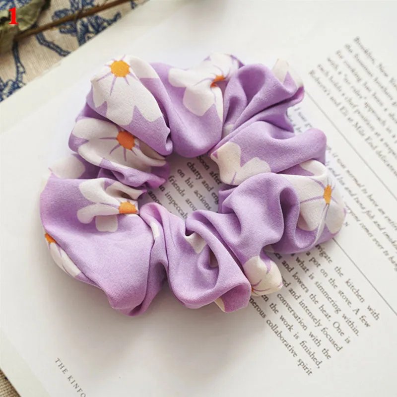 Leopard Zebra Pattern Hair Tie Scrunchies