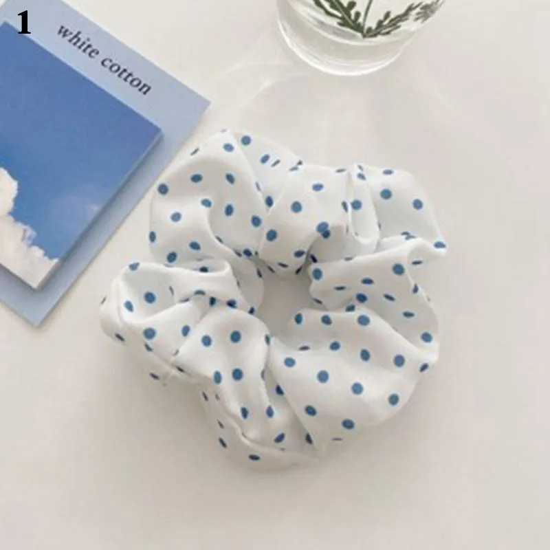 Leopard Zebra Pattern Hair Tie Scrunchies