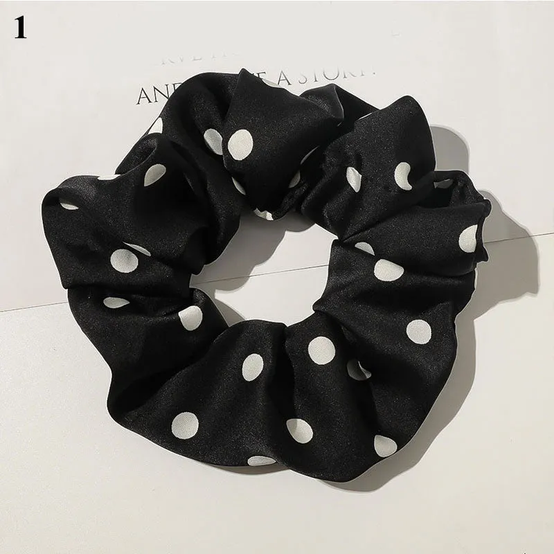 Leopard Zebra Pattern Hair Tie Scrunchies