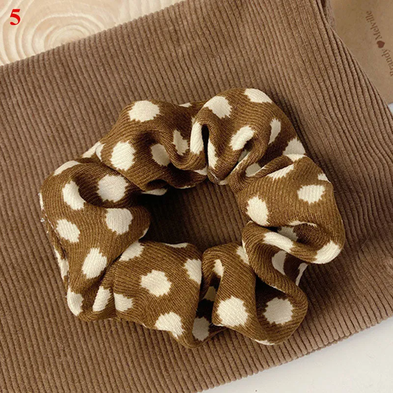Leopard Zebra Pattern Hair Tie Scrunchies