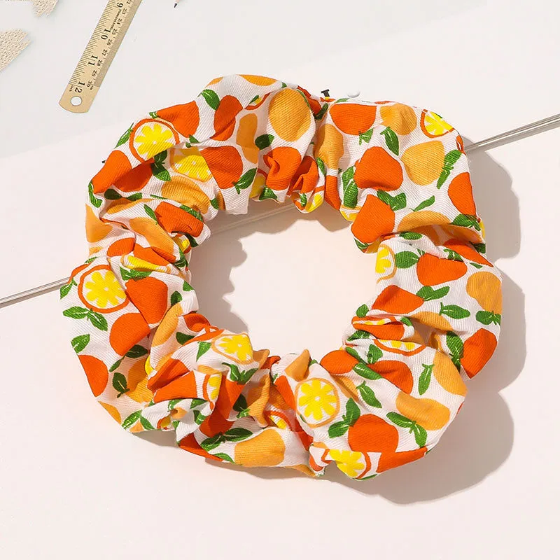 Leopard Zebra Pattern Hair Tie Scrunchies