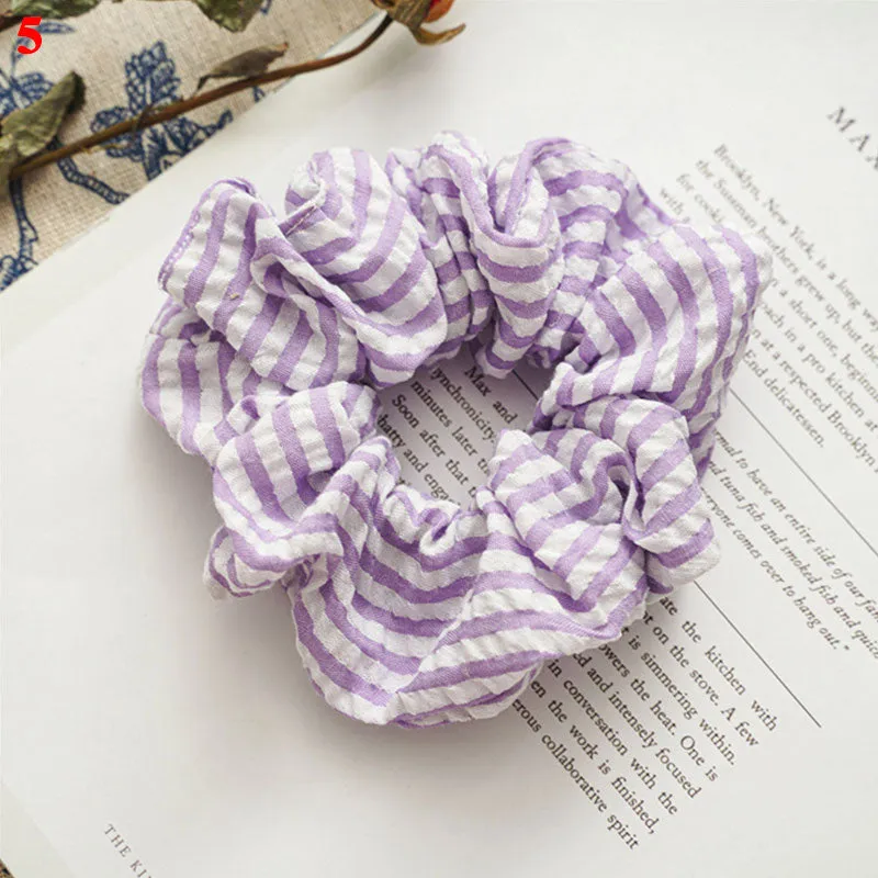 Leopard Zebra Pattern Hair Tie Scrunchies