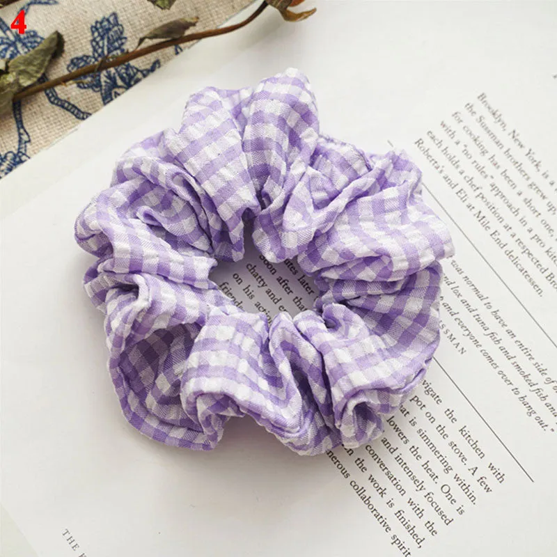 Leopard Zebra Pattern Hair Tie Scrunchies
