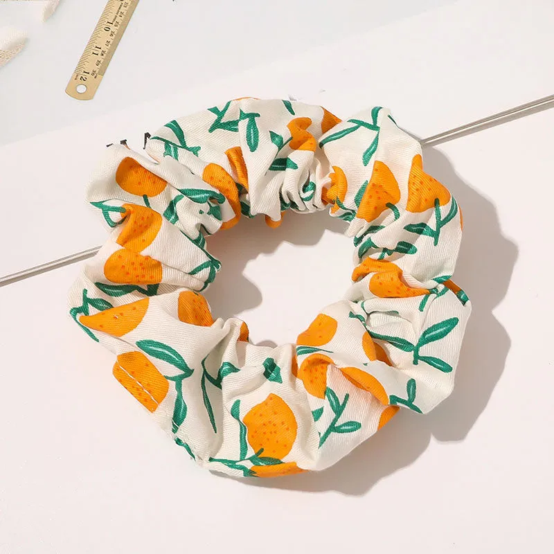 Leopard Zebra Pattern Hair Tie Scrunchies