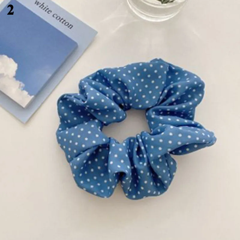 Leopard Zebra Pattern Hair Tie Scrunchies