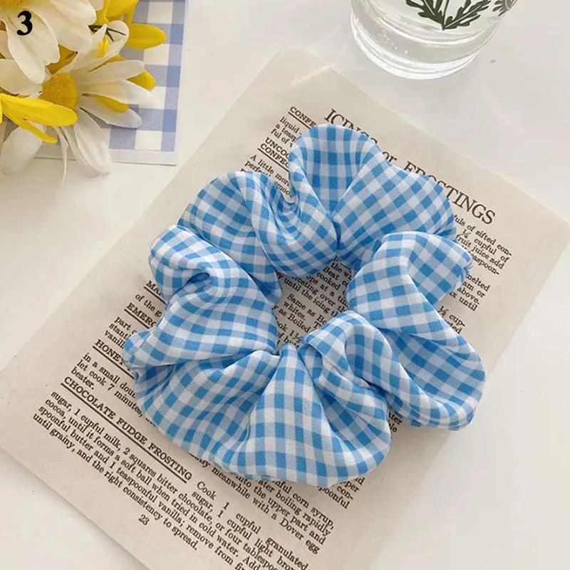Leopard Zebra Pattern Hair Tie Scrunchies