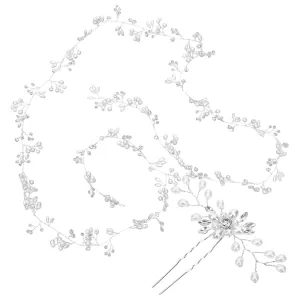 LIFKOME Women's Pearl Hair Band Bridal Headband Hair Headbands for Women Bride Hairpin