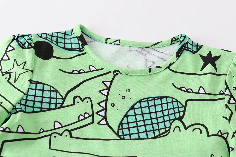 Light Green Cartoon Princess Dress