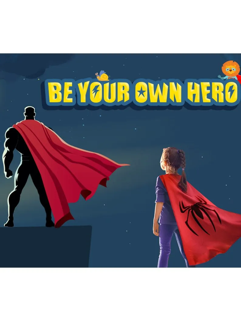 LIGHT UP SUPERHERO CAPES