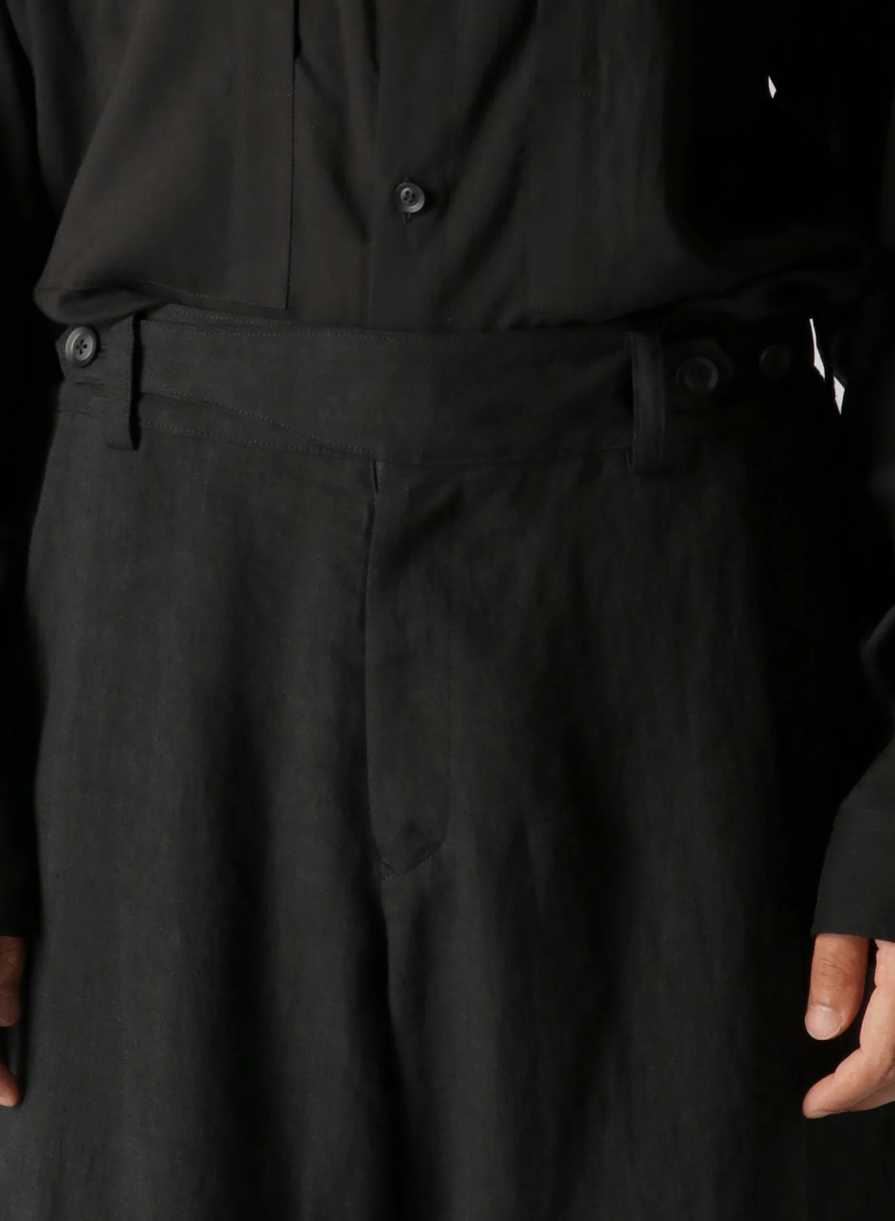 LINEN LAWN DECO GURKHA PANTS