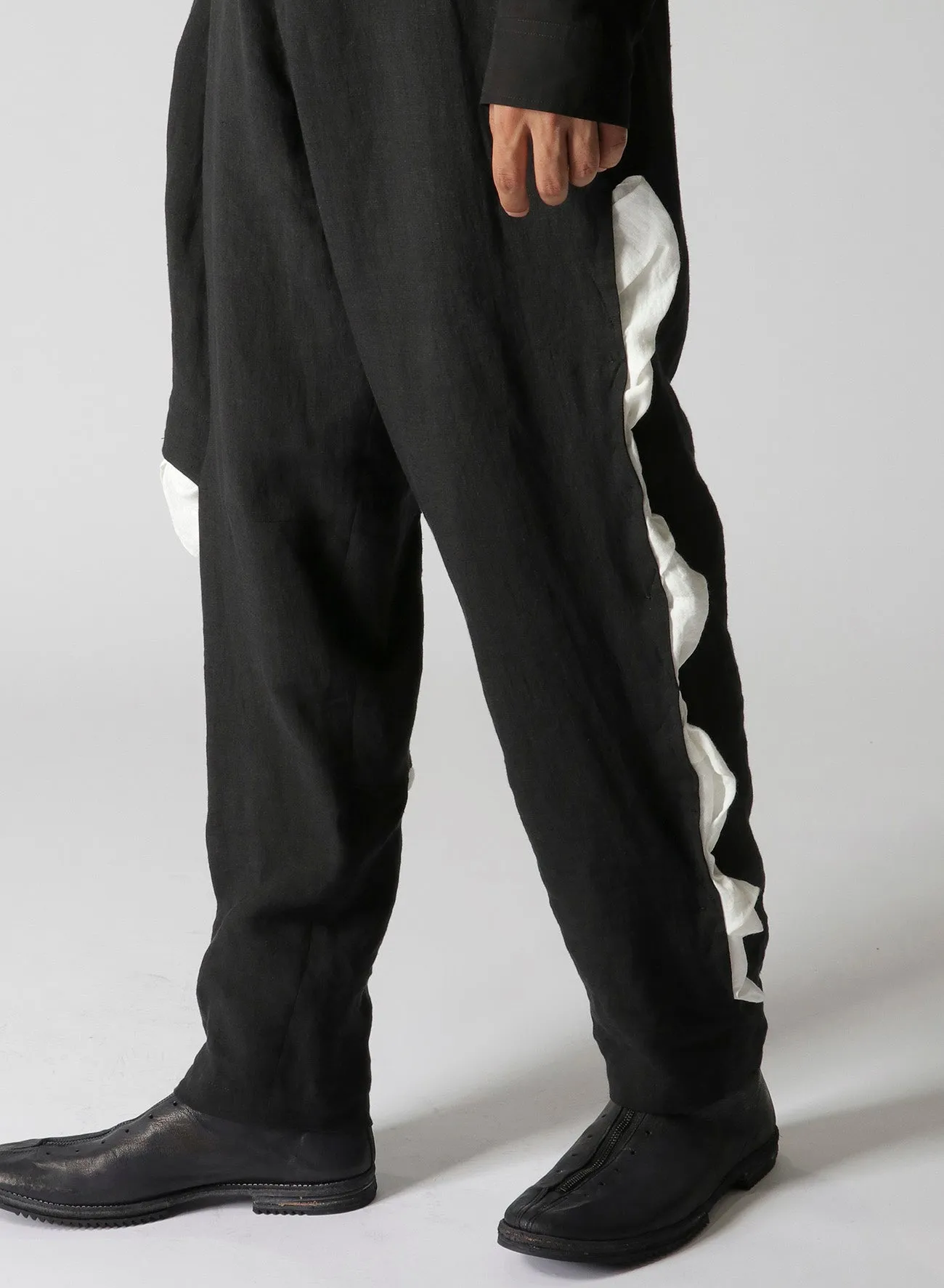 LINEN LAWN DECO GURKHA PANTS