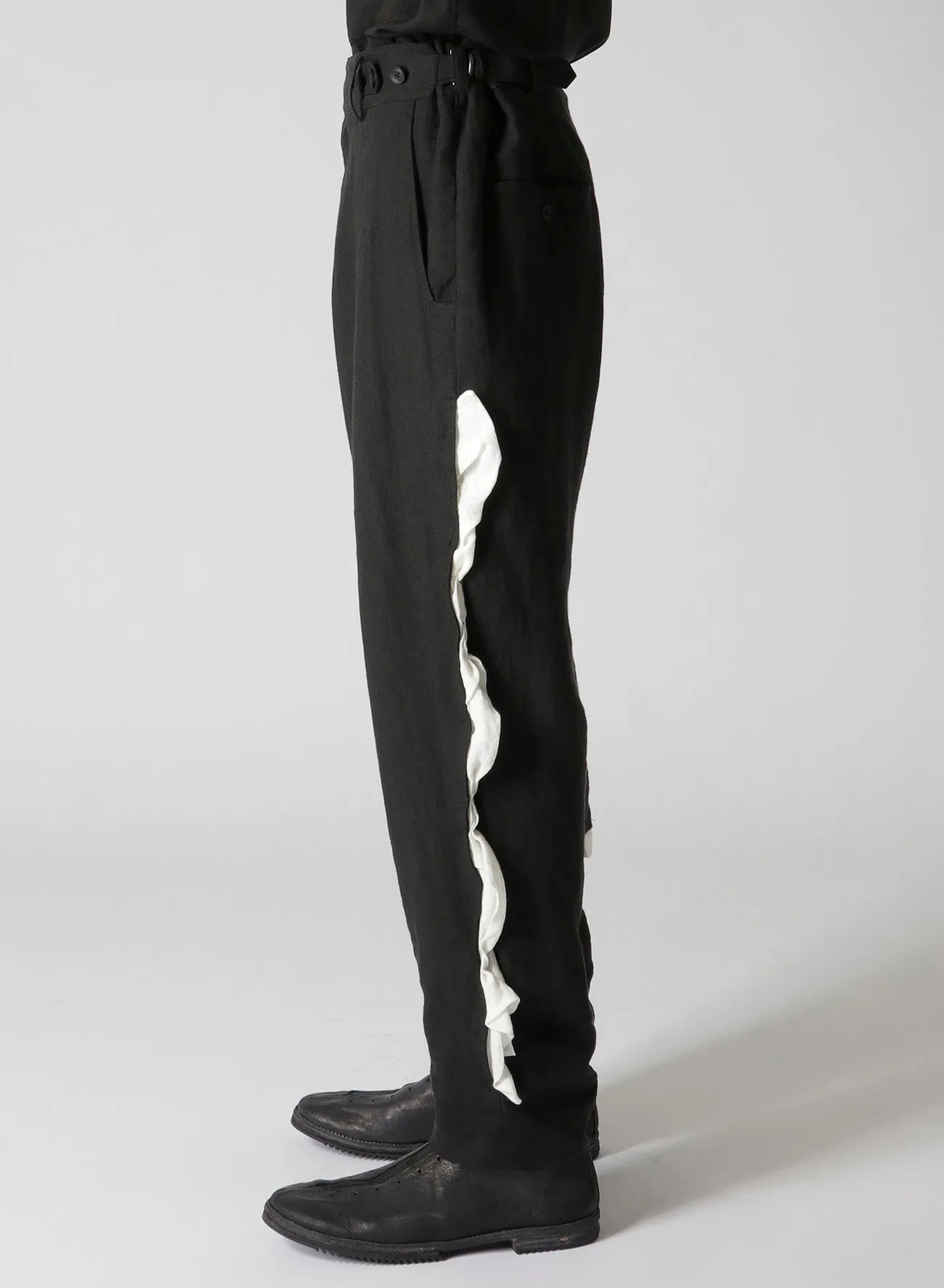 LINEN LAWN DECO GURKHA PANTS