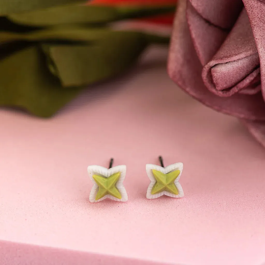Little star cartoon Ceramic Earrings
