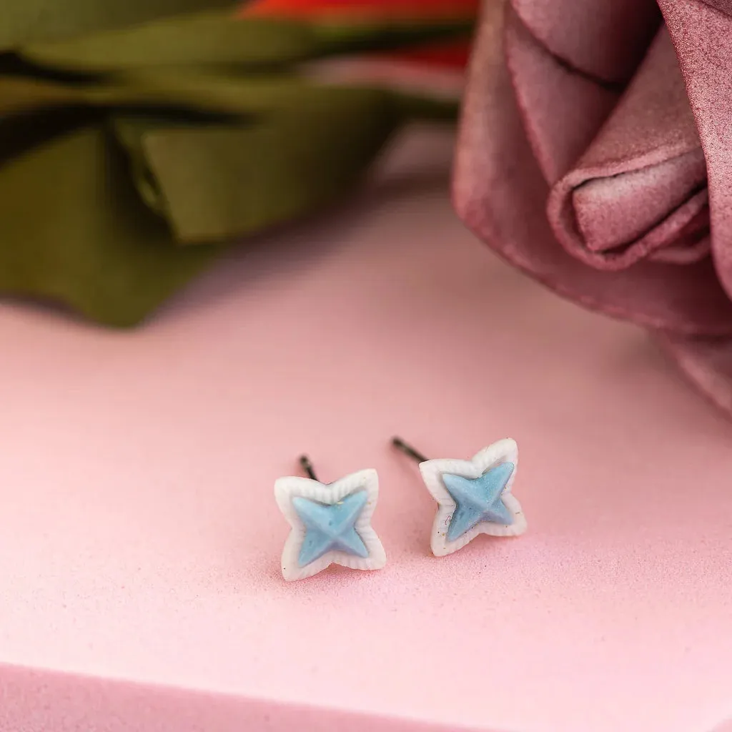 Little star cartoon Ceramic Earrings