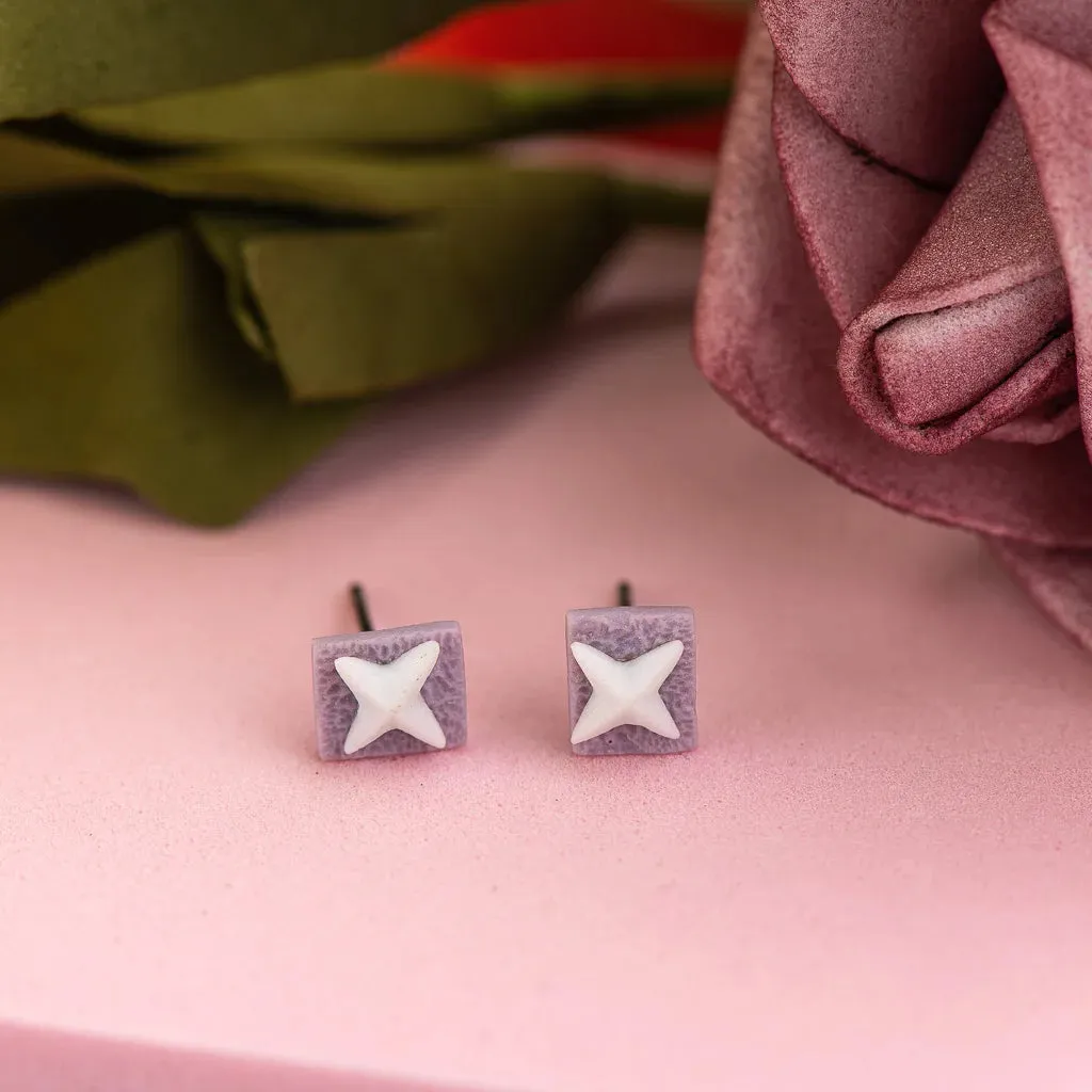 Little star cartoon Ceramic Earrings