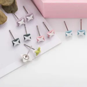 Little star cartoon Ceramic Earrings