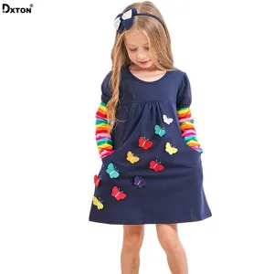 Long Sleeve Girls Winter Dresses