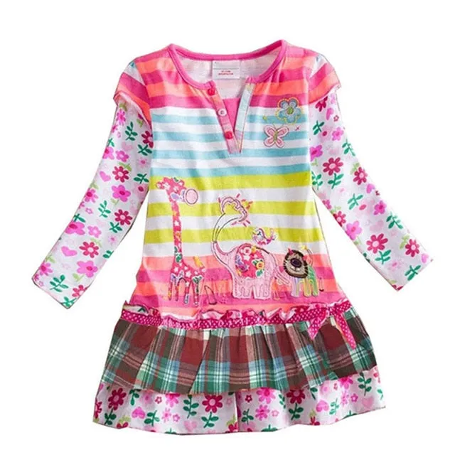 Long Sleeve Girls Winter Dresses