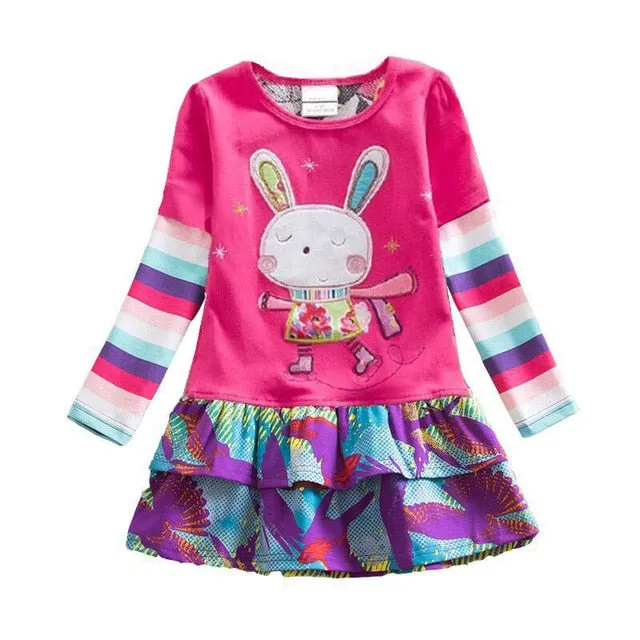 Long Sleeve Girls Winter Dresses