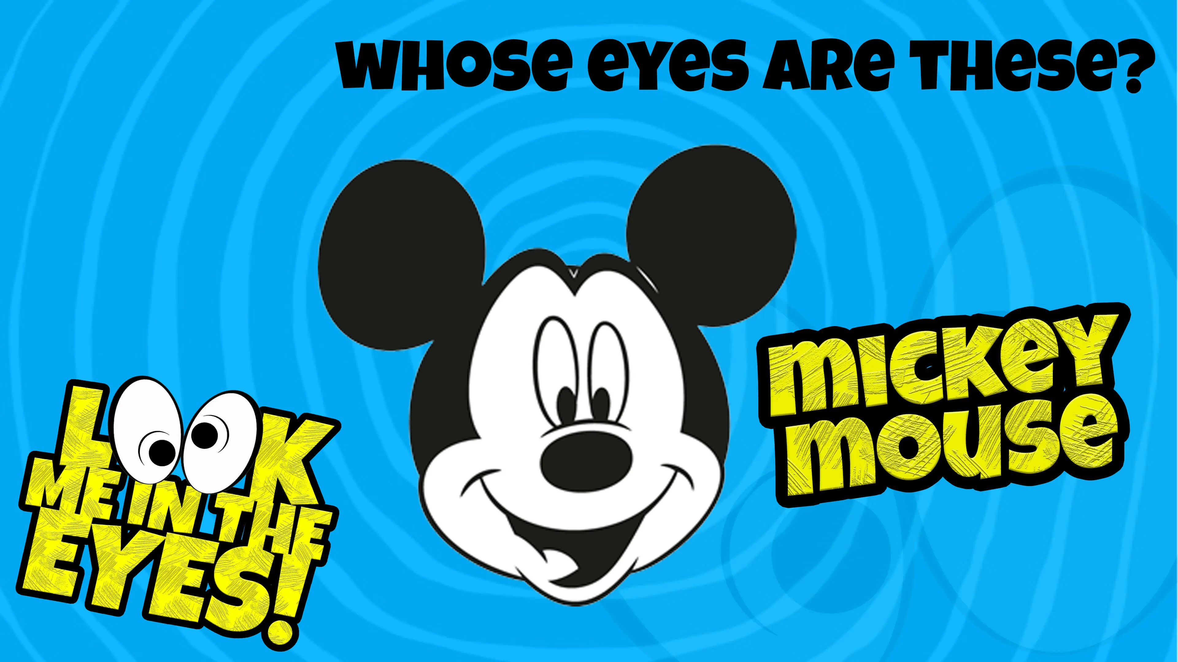 Look Me In The Eyes
