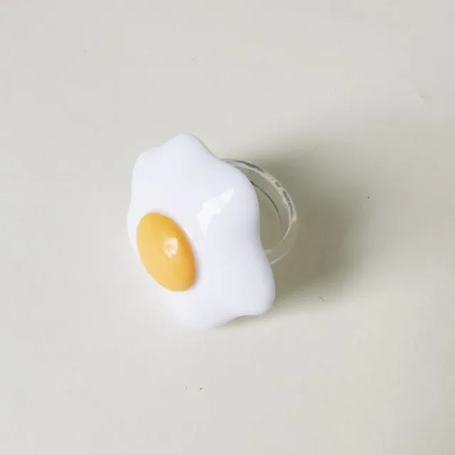 Lost Lady Cute Crown Clound Duck Flower Rings for Women