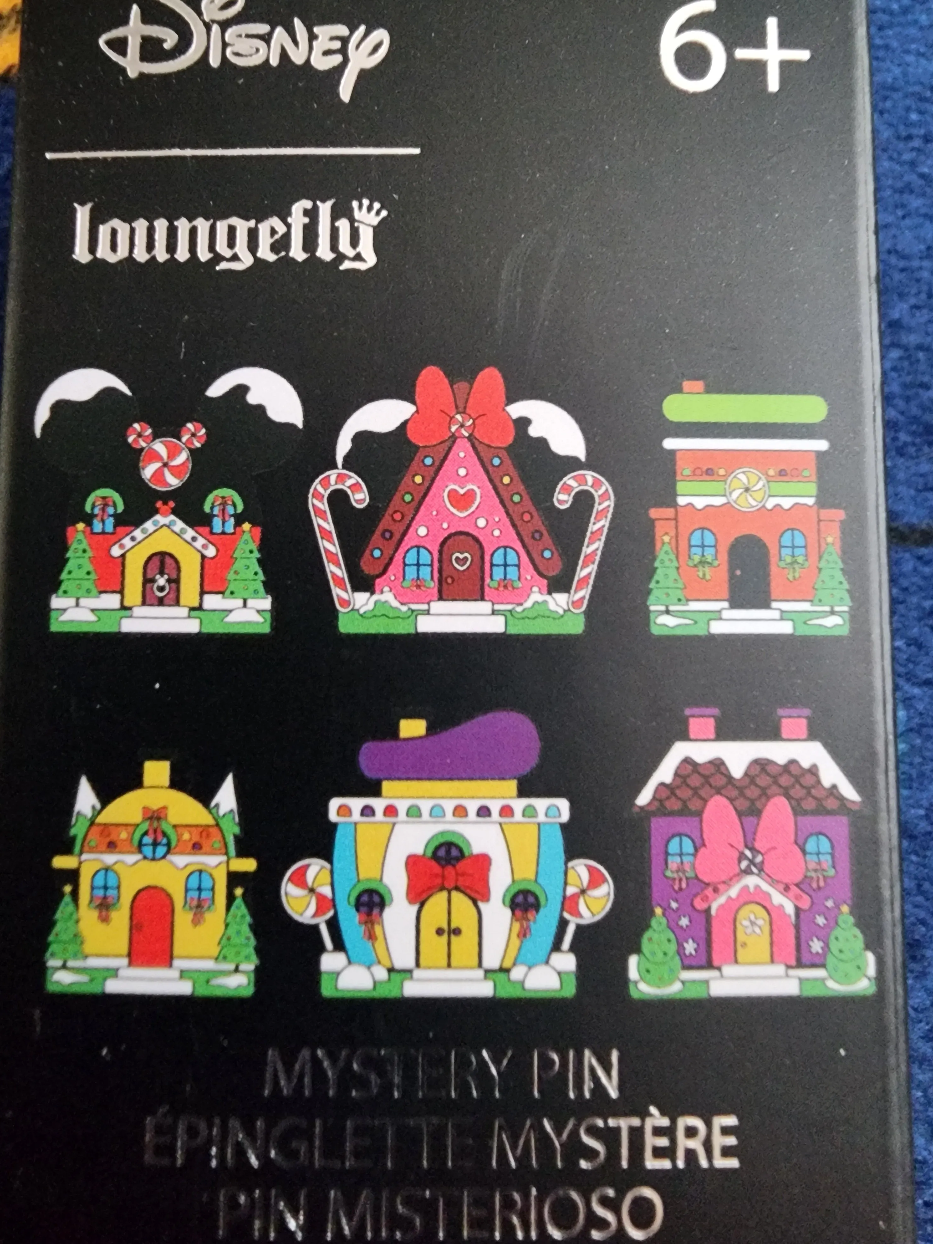 Loungefly Disney Mickey and Friends Holiday Homes Mystery Pins