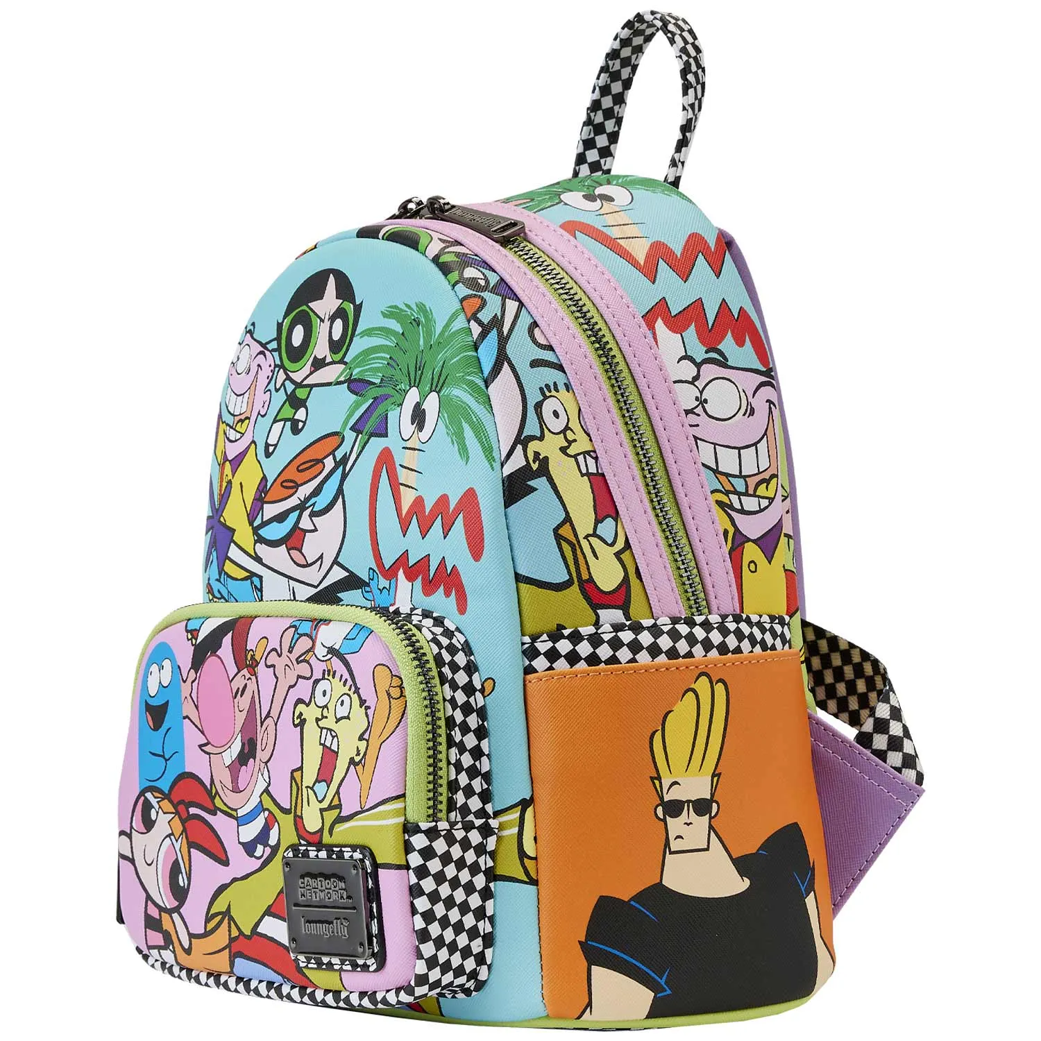 Loungefly x Cartoon Network Retro Collage Mini Backpack